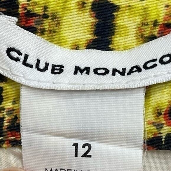 Nordstrom Club Monaco Pleated Front Career Office Skirt NWOT‎ Size 12 - Picture 6 of 9